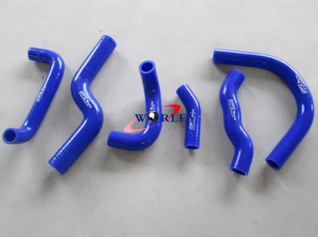 Silicone radiator hose For HONDA RVF400 NC35 or NC30 VFR400 BLUE