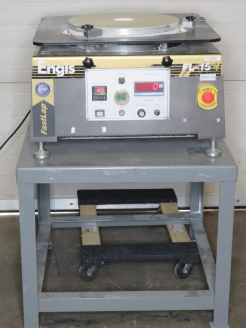 Engis FL-15 Fastlap Lapping Polishing Machine 15" w/ Steel Worktable & 2 plates