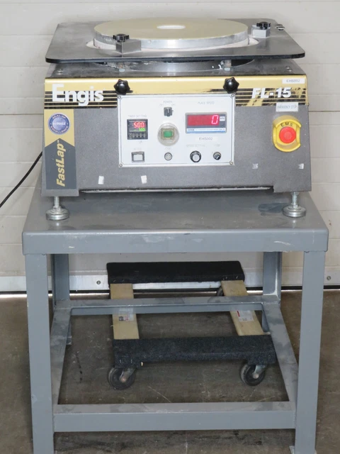 Engis FL-15 Fastlap Lapping Polishing Machine 15" w/ Steel Worktable & 2 plates