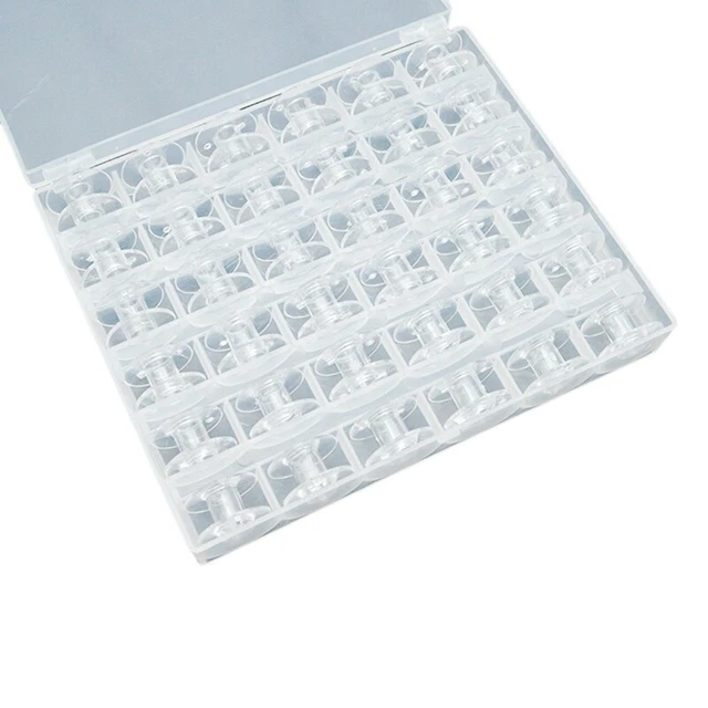 25 Canettes Métal + 3 Boîtes à Canettes Pour Machine à Coudre – Compatible Plupart Des Machines Domestiques – Avec Boîte De Rangement