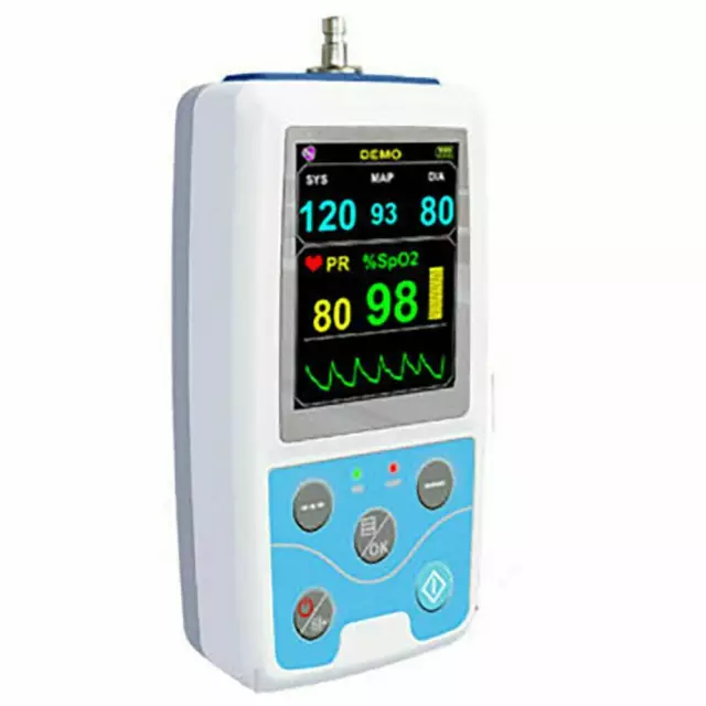 Портативный монитор пациента NIBP кислородно-насыщенный пульсметр CONTEC PM50 3