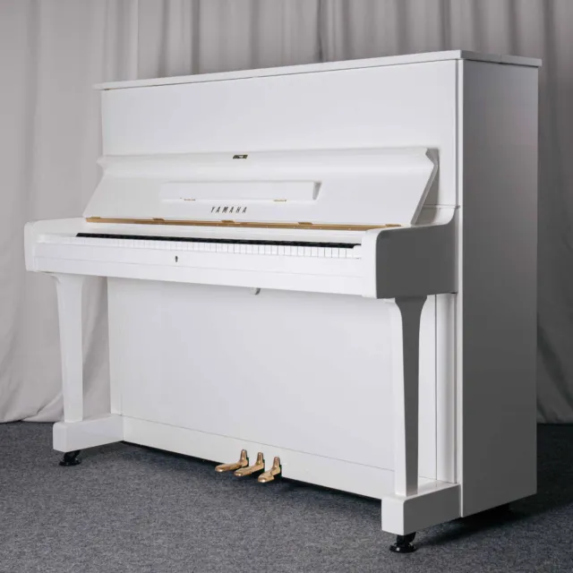 YAMAHA Klavier U1 weiss 121cm