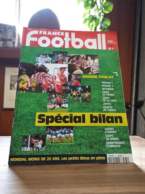 Magazine France Football Vintage Collector Édition Ancienne