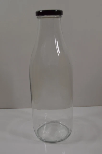 Bouteille en Verre à boisson de jus Carafe soda - 1 litre