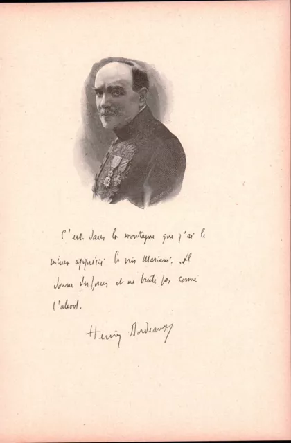 Portrait Henry Bordeaux Thonon les Bains Haute-Savoie Écrivain Romancier 2