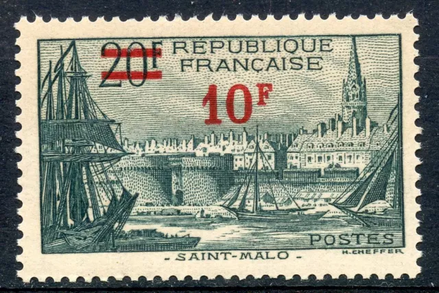 Stamp / Timbre France Neuf N° 492 **  Port De Saint Malo