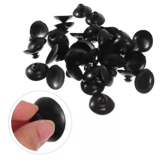 100 Pcs Sucker Soft Rubber Fixing Suction Cups Fish Tank Airline Tubing Holder