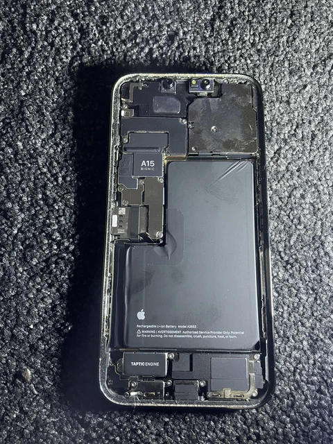Iphone 13 Box Rear APPLE IPHONE 13 Pro Max Rear Chassis Housing with all Parts Graphite ...