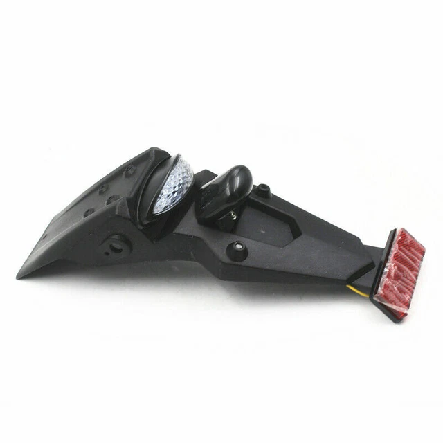 Universal Motorcycle LED Tail Light Rear Fender Stop Enduro Dirt Bike Taillight
