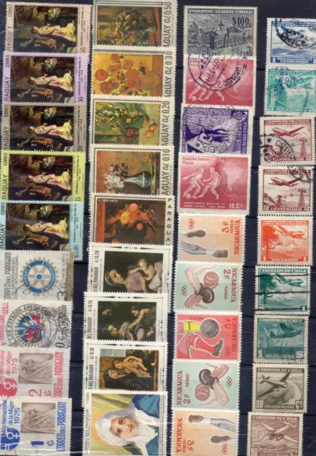 AMERIQUE LATINE ! LOT de  Timbres anciens et Aériens depuis 1920 ! NEUFS