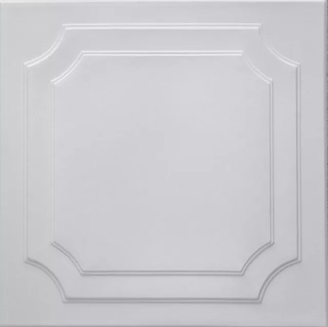 Styrofoam Decorative Ceiling Tile #RM-08 (24 tiles ~65sq.ft) popcorn cover