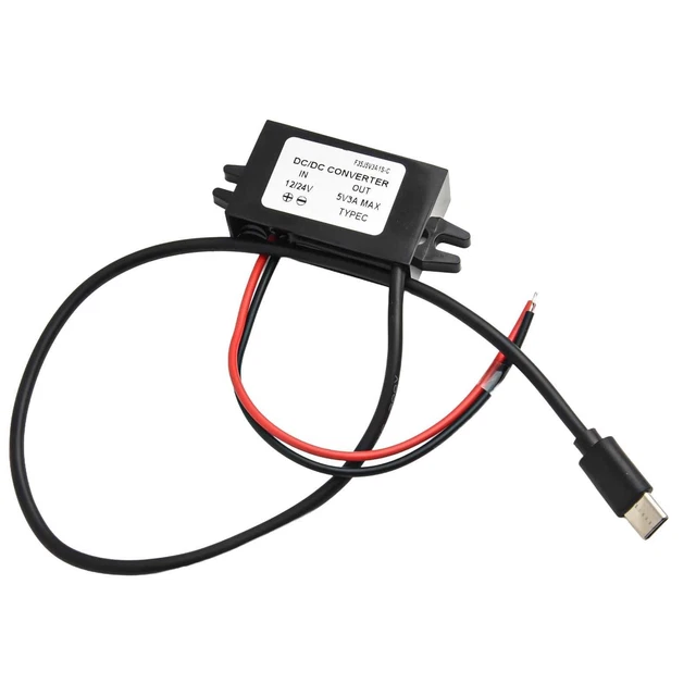 DC Buck Converter Module - 24V-72V Input To 12V 10A & 5V 2A USB Output, Step-Down Power Supply - View #6