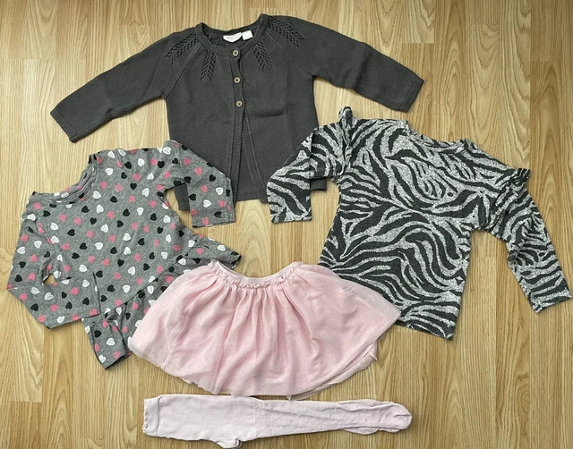 Girls clothes bundle 2-3 years incl. NEXT,  tops cardigan tutu skirt tights