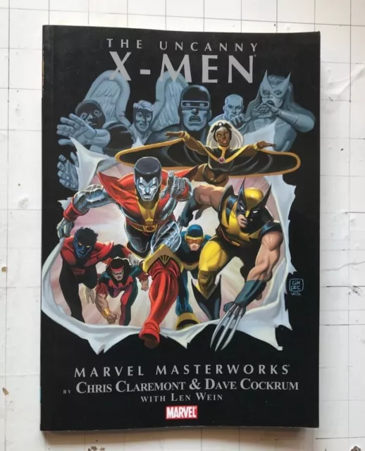 The Uncanny X-Men Vol 1 Marvel Masterworks Claremont Cockrum Wein '09 '75-76 pb!