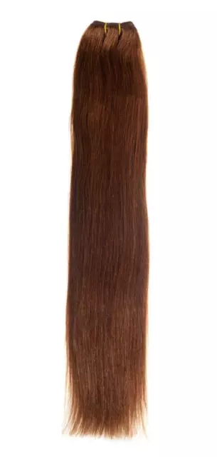 Euro Hair Weave Extensions 26" Colour 4 Chocolate Brown