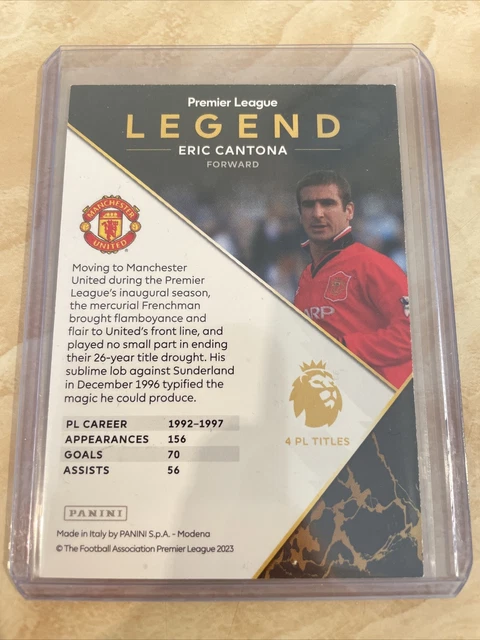 Carte Panini Foot 92 Eric Cantona #199 - Notée PSA 9 (qualité Gem Mint), 1991, Nîmes