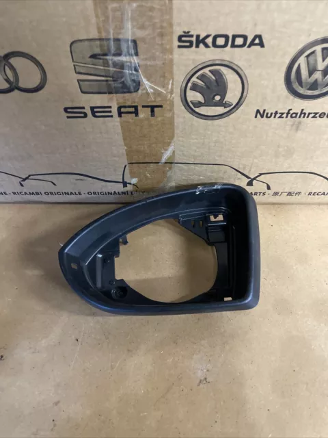 VW Golf Mk7 Front Nearside Passenger Side Wing Mirror Frame 2017-2019