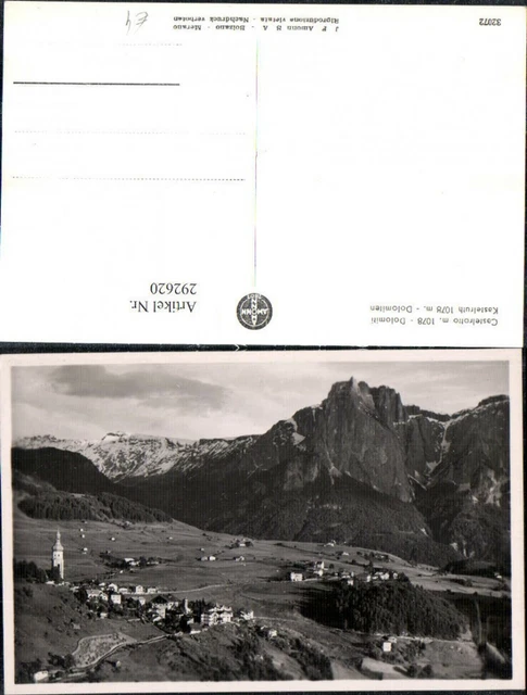 292620,Trentino Bolzano Castelrotto Kastelruth Totale Bergkulisse