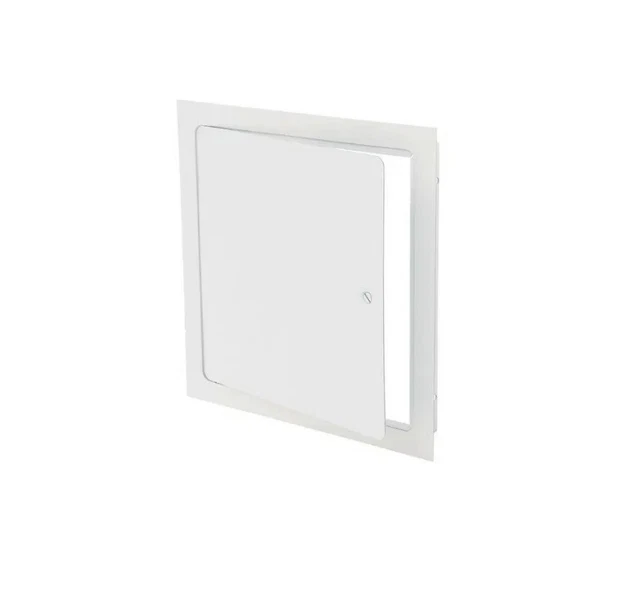 Panel de puerta de acceso a techo de pared de metal Elmdor DW16X16PC con marco 16"" x 16"" blanco Panel de puerta de acceso a techo de pared de metal Elmdor DW16X16PC con marco 16"" x 16"" blanco