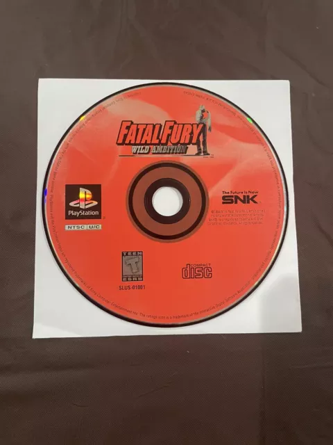 Fatal Fury: Wild Ambition - (PS1) PlayStation 1 [Pre-Owned] – J&L