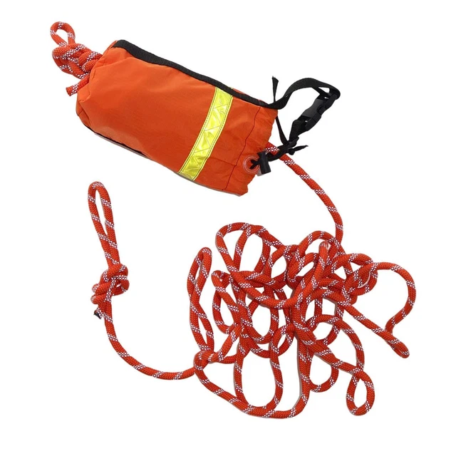 Throwable Floatation Rope Portable Equipment Throw Bag with 69ft Rope Reflective