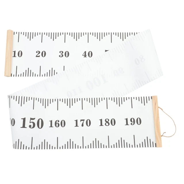 Misurazione dell'altezza del bambino, tabella delle taglie per bambini, metro misuratore in legno per bambini, rimovibile, da parete fai da te per cameretta dei bambini, adesivi da parete (paese