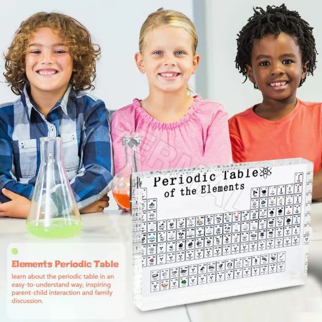 Chemistry Periodic Table Display with Chemistry Elements Teacher Student Gift OZ 3