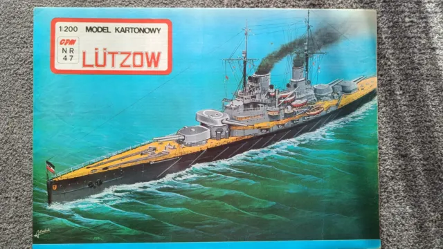 Linienschiff Lützow 1:200 GPM 47