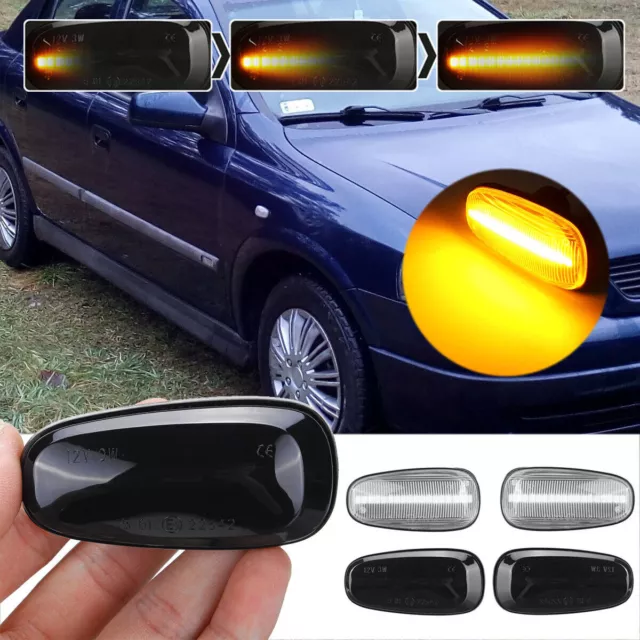 For Holden Commodore VY 1 & 2 VZ TS 2x Dynamic LED Side Indicator Repeater Light