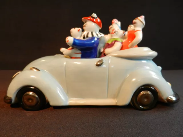 Villeroy und Boch, AUTOMOBILE Oldtimer hellblau VW Käfer, Rosemarie Benedikt