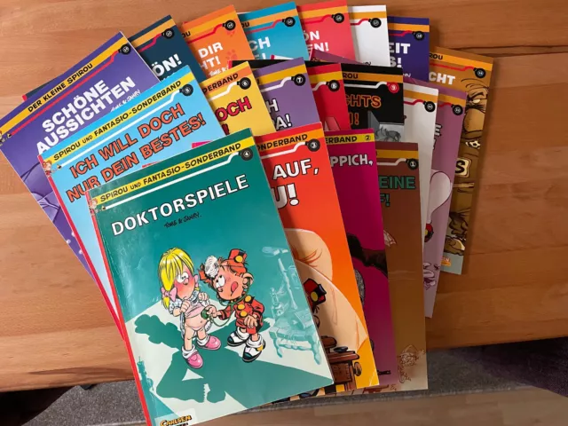 Der kleine Spirou Bände 1 bis 19 Softcover Carlsen Verlag