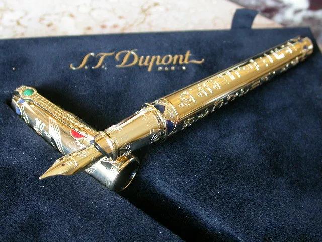 St Dupont Pharaoh Fountain Pen Mint, Rare!!!