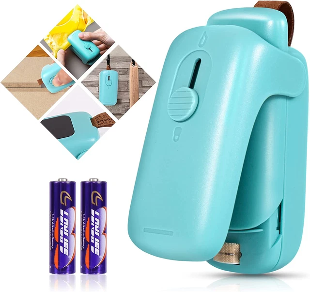Portable Household Mini Bag Sealer, Handheld Heat Vacuum Sealer for Sealing Bags