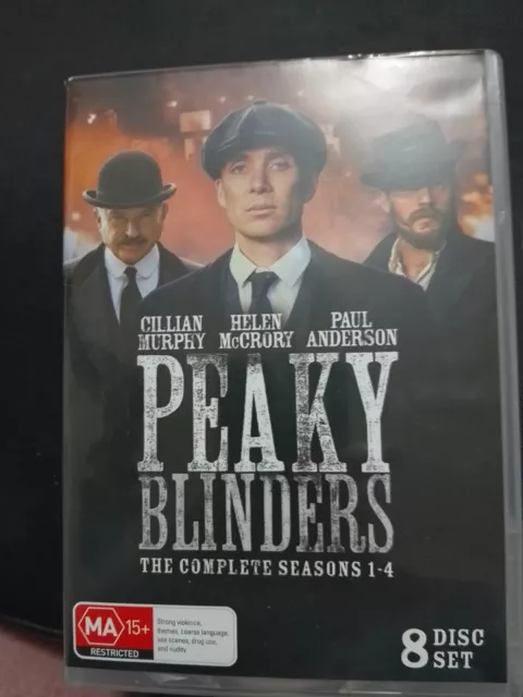 PEAKY BLINDERS 1-6 (2013-2022) COMPLETE TV Season Series - NEW Eu Rg2 DVD  not US