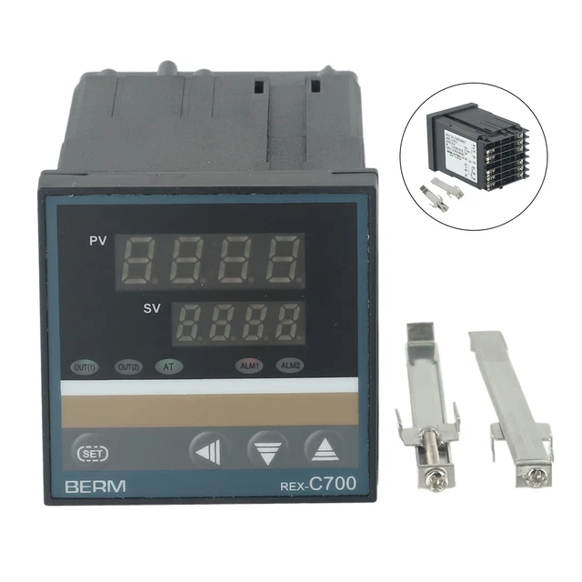 REX C700FK02 M AN Digital Display Temperature Controller for Relay Output