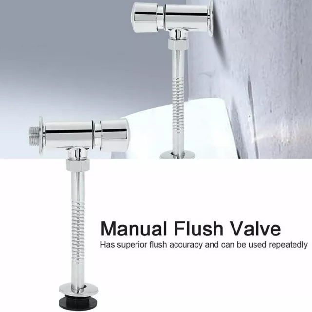 Achieve effective and thorough flushing with our smooth and glossy flush valve