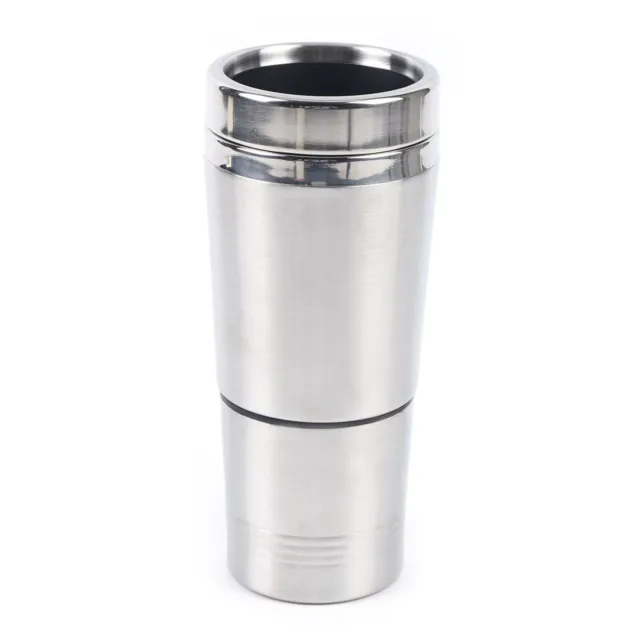 Car Heating Cup Coffee Maker Travel Portable Pot Heated Thermos Mug Kettle 12V 7