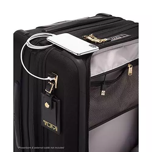 Alpha 3 Continental Dual Access 4 Wheeled Carry-On Luggage - 22 Inch Rolling 3