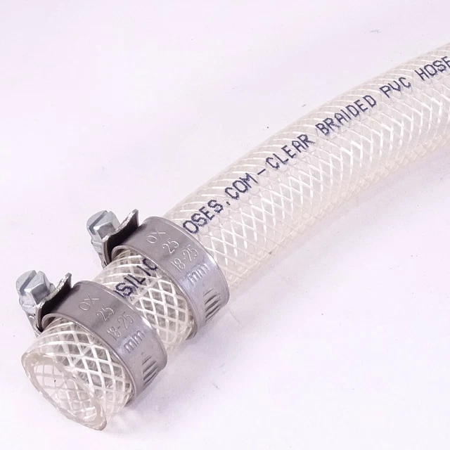 Heavy Duty Braided Wire Reinforced Clear Flexible PVC Hose Pipe
