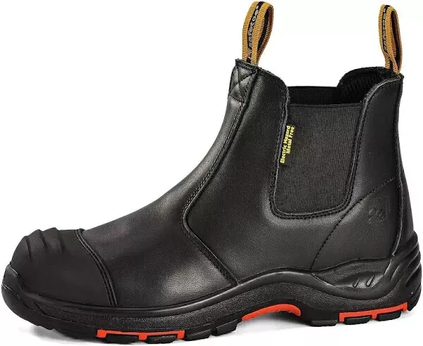 SAFEYEAR MENS HEAVY Duty Safety Work Boots S3 Black Size 11 £43.99 ...