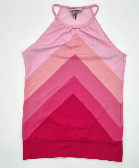 Maglia con spalline magazzino camicia da allenamento parte superiore sportiva da donna taglia 40