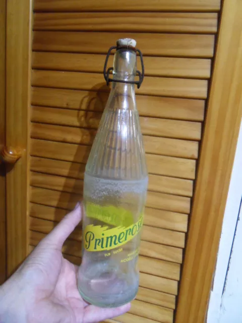 Pub deco collection bouteille mecanique sodas limonade PRIMEROSE 60's