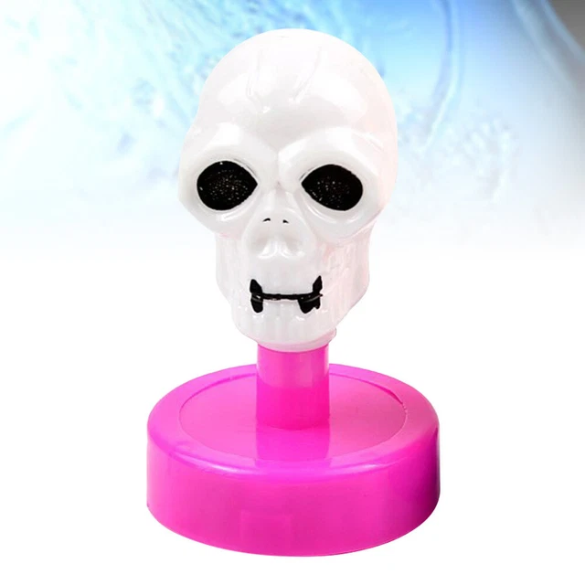 Luz de cráneo de Halloween Horrible Night Light forma de cráneo regalo creativo Sbelle