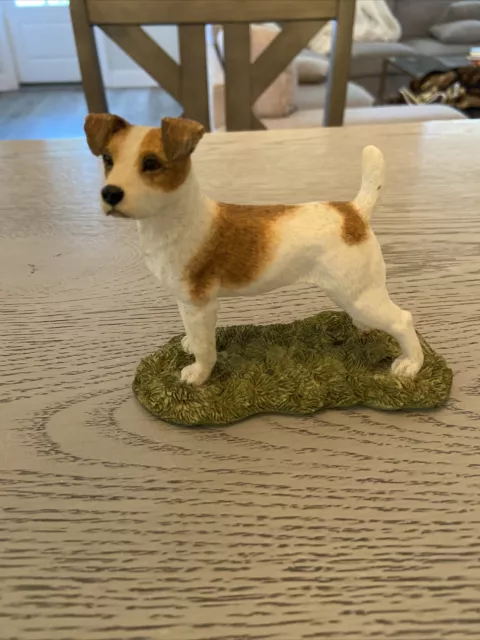 Jack Russell Dog Standing Figure,Jack Russell Dog Ornament,Sherratt & Simpson