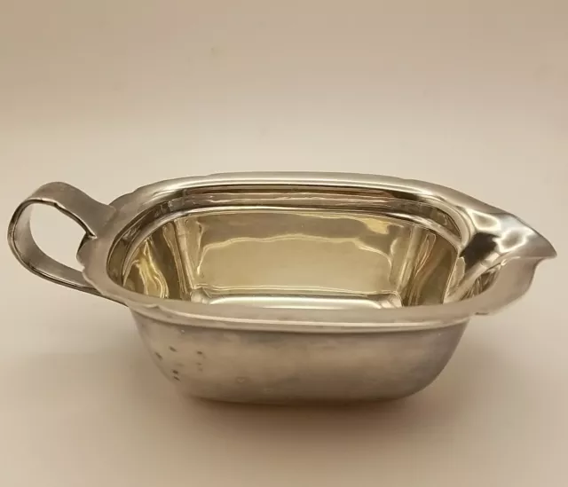 Reed & Barton Mayflower Gravy Boat Silver Plate 5000 7 3/8 x 4 1/4 x 2