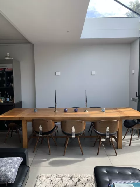 large dining table used