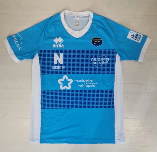 Maillot De Volley-ball ERREA France - Ngapeth - Match - Saison 2016/2017 - Neuf