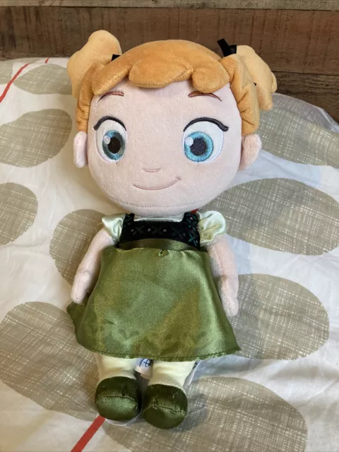 Disney Store Frozen Princess Anna Toddler 8” 20cm Plush Rag Doll Soft Toy X4