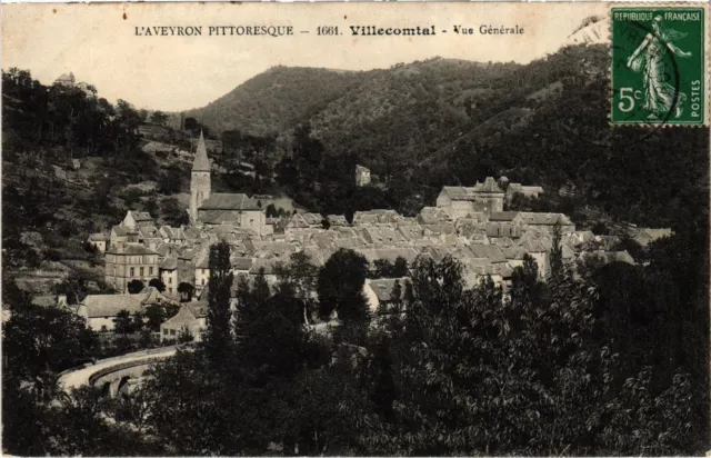 CPA L'Aveyron Pittoresque - Villecomtal - Vue Générale (113222)