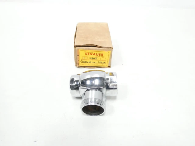 Sexauer 9977 Screwdriver Stop Check Valve 1in Npt